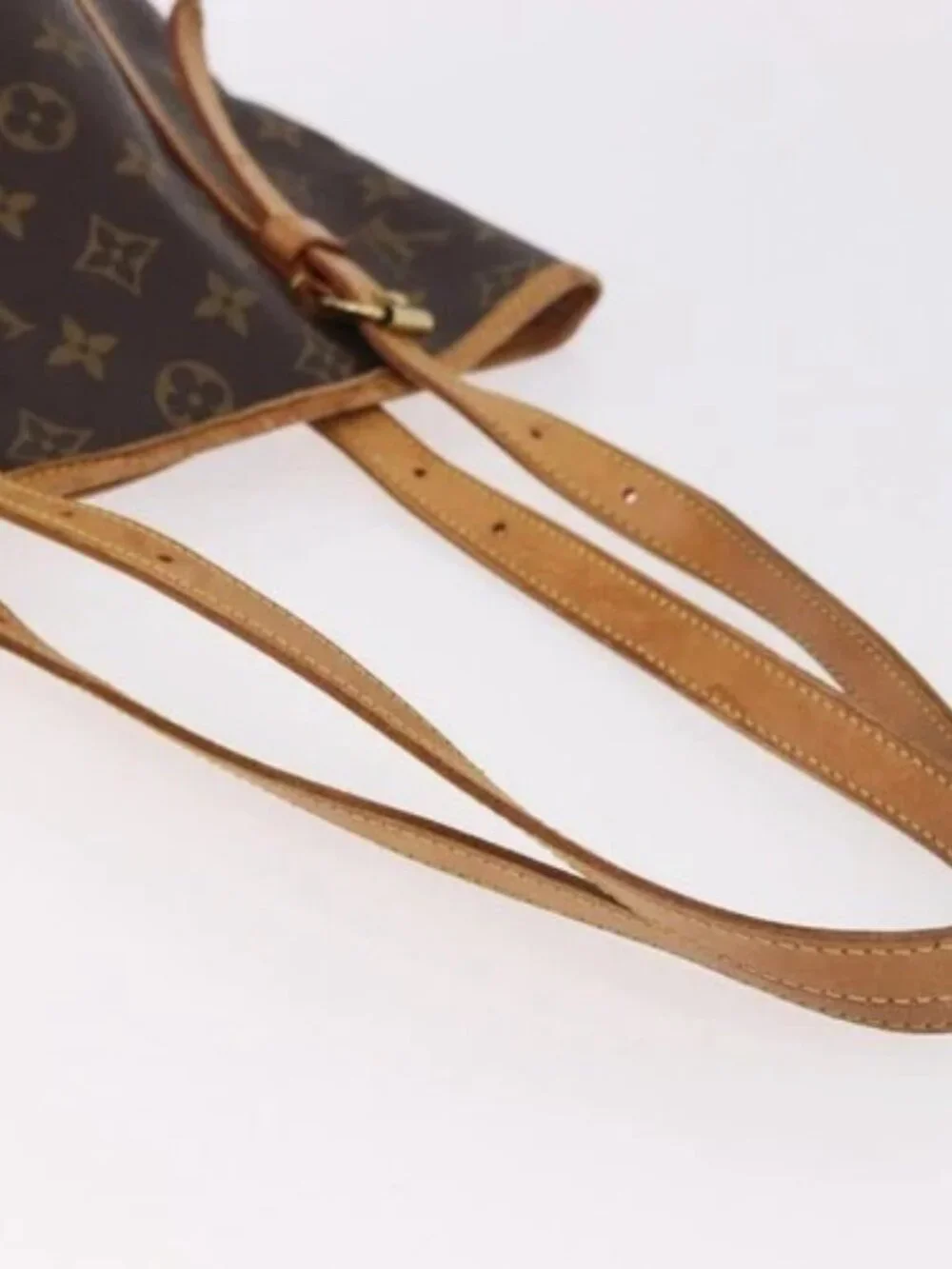 LOUIS VUITTON Monogram Bucket GM Shoulder Bag M42236 LV Auth BA13423